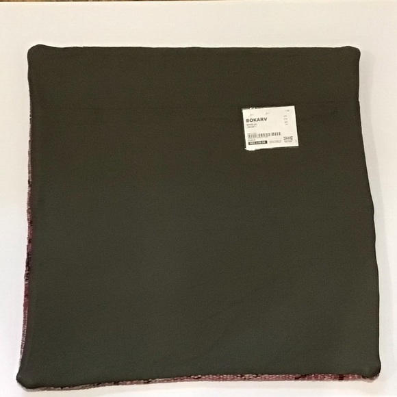 Nwt IKEA Bokarv Turkish kilim wool cushion cover 20”x20” - Picture 3 of 7